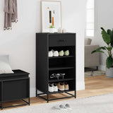 Vidaxx Schuhregal 48x38x97,5 cm lackiertes Holz schwarz