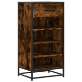 Vidaxx Schuhregal 48x38x97,5 cm verarbeitetes Holz, geräucherte Eiche