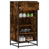 Vidaxx Schuhregal 48x38x97,5 cm verarbeitetes Holz, geräucherte Eiche