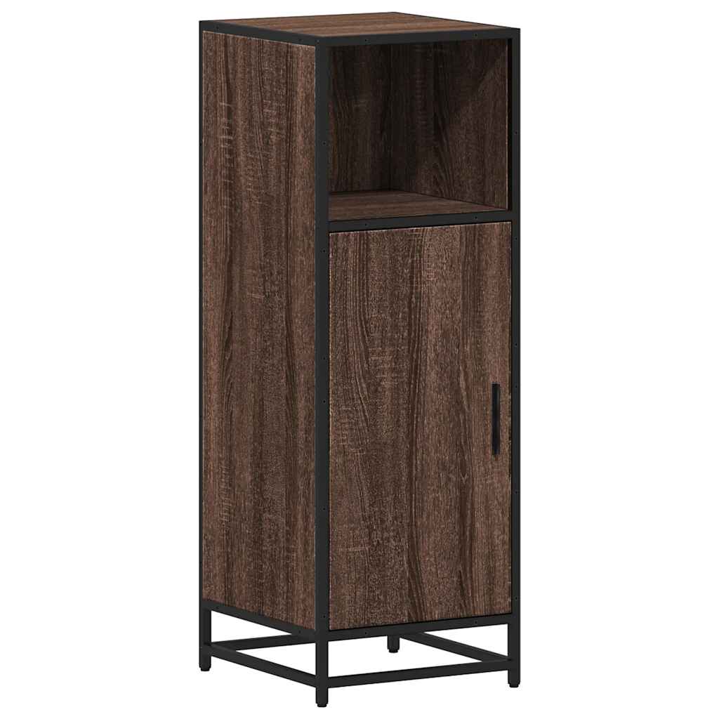 Vidaxl badkamerkast 35x37,5x100 cm bewerkt hout bruin eikenkleur