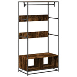 Vidaxx Kleiderschrank 90x50x180 cm Holzwerkstoff, Räuchereiche