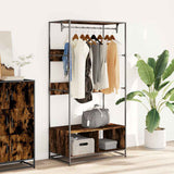 Vidaxx Kleiderschrank 90x50x180 cm Holzwerkstoff, Räuchereiche