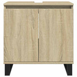 Vidaxl badkamerkast 58x33x60 cm bewerkt hout sonoma eikenkleurig