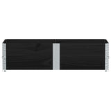 Vidaxx Pflanzgefäß 150x50 cm massives Kiefernholz schwarz