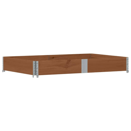 Vidaxx Pflanzgefäß 150x100 cm massives Kiefernholz braun