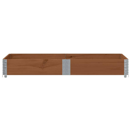 Vidaxx Pflanzgefäß 150x100 cm massives Kiefernholz braun