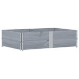 Vidaxx Pflanzgefäß 150x100 cm massives Kiefernholz grau