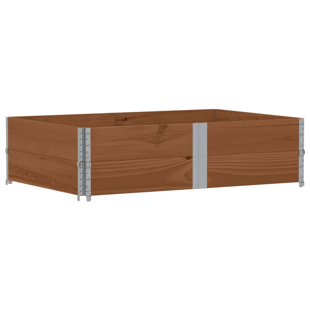 Vidaxx Pflanzgefäß 150x100 cm massives Kiefernholz braun