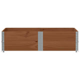 Vidaxx Pflanzgefäß 150x100 cm massives Kiefernholz braun