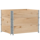 VidaXL Pflanzgefäß 80x60 cm aus massivem Kiefernholz