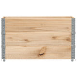 VidaXL Pflanzgefäß 100x50 cm aus massivem Kiefernholz