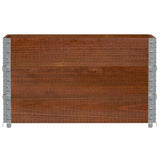 VidaXL Pflanzgefäß 100x50 cm massives Kiefernholz braun