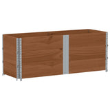 VidaXL Pflanzgefäß 150x50 cm massives Kiefernholz braun