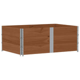 VidaXL Pflanzgefäß 150x100 cm massives Kiefernholz braun