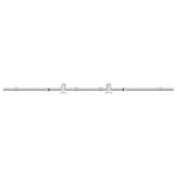 Vidaxx Schiebetürteile-Set 183 cm Edelstahl silberfarben