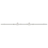 Vidaxx Schiebetürteile-Set 200 cm Edelstahl silberfarben