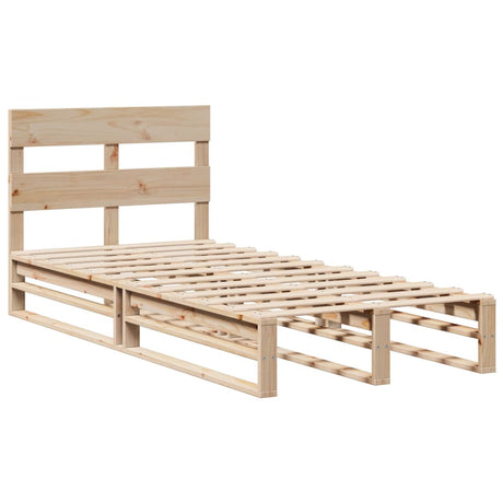 Vidaxl bedframe zonder matras massief grenenhout 90x200 cm