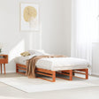Vidaxl bedframe zonder matras massief grenenhout wasbruin 100x200 cm