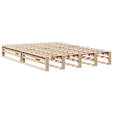 Vidaxl bedframe zonder matras massief grenenhout 160x200 cm