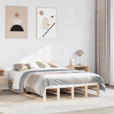 Vidaxl bedframe zonder matras massief grenenhout 160x200 cm