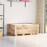 Vidaxx Palettenaufsatzrahmen 2 Stück 120x80 cm massives Kiefernholz