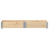 Vidaxx Palettenoberkante 150x50 cm massives Kiefernholz