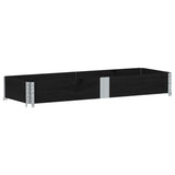 Vidaxx Palettenoberkante 150x50 cm massives Kiefernholz schwarz