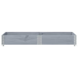 Vidaxx Palettenoberkante 150x50 cm massives Kiefernholz grau
