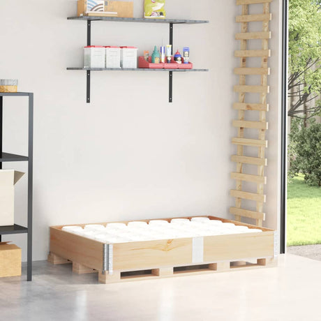 Vidaxx Palettenoberkante 150x100 cm massives Kiefernholz