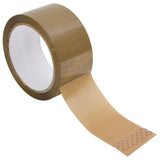 VidaXL Verpackungsbänder 36 Stück 48 mm x 66 m braun