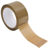 VidaXL Verpackungsbänder 12 Stück 48 mm x 66 m braun