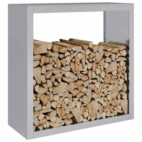 Vidaxx Brennholzregal 100x40x100 cm aus verzinktem Stahl
