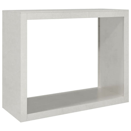 Vidaxx Kaminholzregal 100x40x80 cm Edelstahl