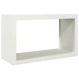 Vidaxx Kaminholzregal 100x40x60 cm Stahl weiß