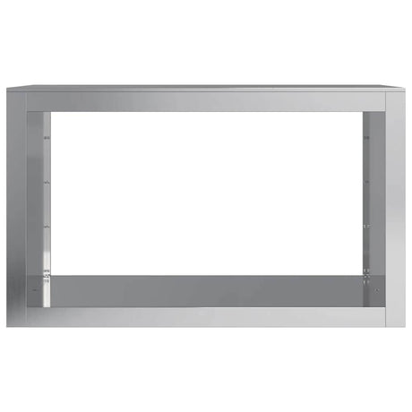 Vidaxx Brennholzregal 100x40x60 cm aus verzinktem Stahl