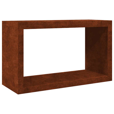 Vidaxx Kaminholzregal 100x40x60 cm wetterfester Stahl