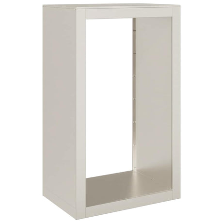 Vidaxx Kaminholzregal 60x40x100 cm wetterfester Stahl