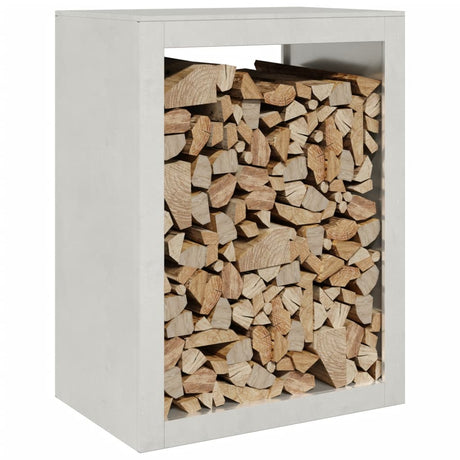 Vidaxx Kaminholzregal 60x40x80 cm Edelstahl