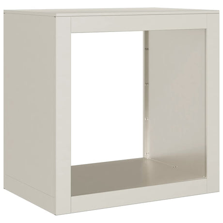 Vidaxx Kaminholzregal 60x40x60 cm wetterfester Stahl