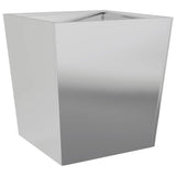 Vidaxx Pflanzgefäß 50x50x50 cm aus verzinktem Stahl