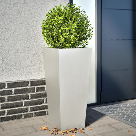 Vidaxx Pflanzgefäße 2 Stück 35x35x75 cm Edelstahl