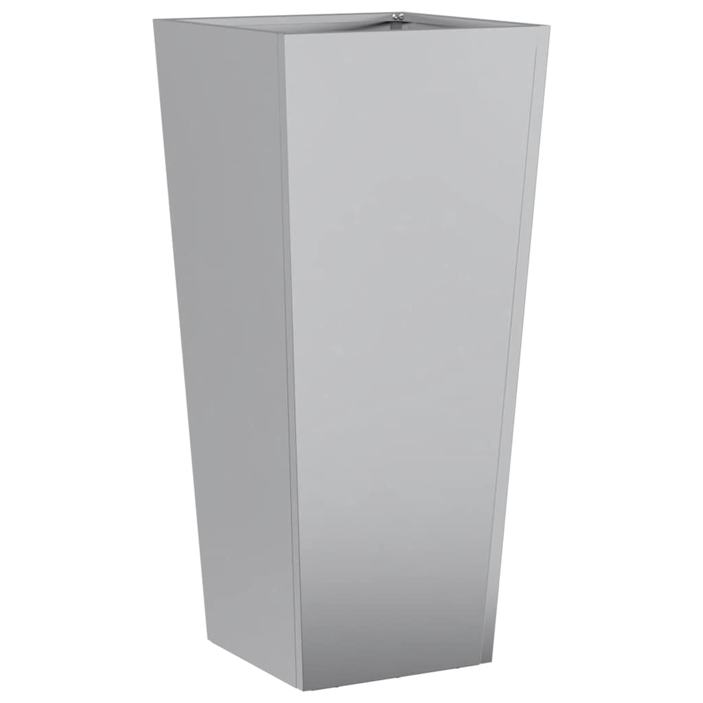 Vidaxx Pflanzgefäß 35x35x75 cm aus verzinktem Stahl