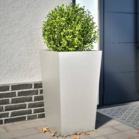 Vidaxx Pflanzgefäße 2 Stück 45x45x75 cm Edelstahl