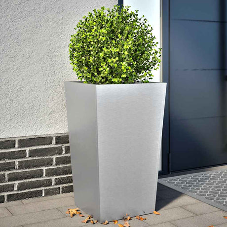 Vidaxx Pflanzgefäße 2 Stück 45x45x75 cm verzinkter Stahl