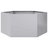 Vidaxx Pflanzgefäß Sechseck 104x90x45 cm verzinkter Stahl