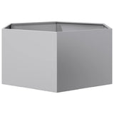 Vidaxx Pflanzgefäß Sechseck 104x90x45 cm verzinkter Stahl
