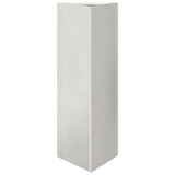 Vidaxx Pflanzgefäß Dreieck 30x26x75 cm Edelstahl