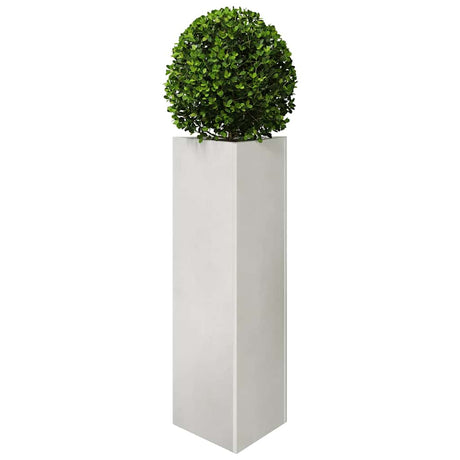 Vidaxx Pflanzgefäß Dreieck 30x26x75 cm Edelstahl