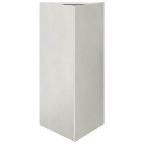 Vidaxx Pflanzgefäß Dreieck 40x34,5x70 cm Edelstahl