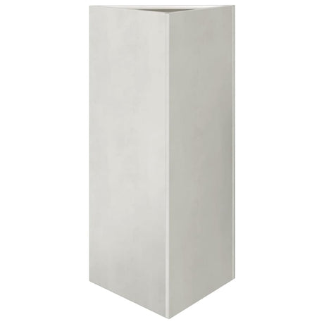 Vidaxx Pflanzgefäß Dreieck 40x34,5x70 cm Edelstahl